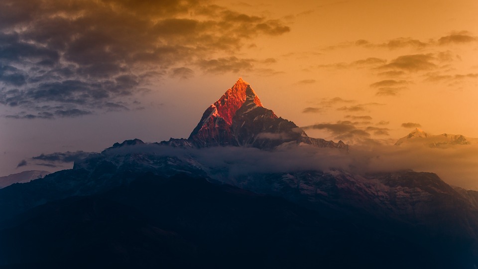 himalayas, mountain, travel