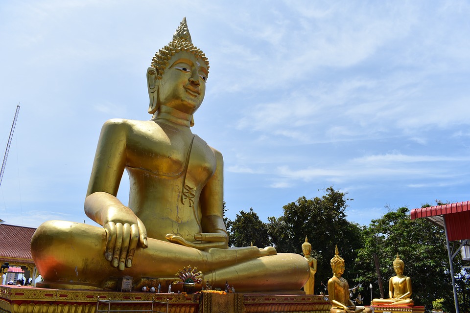 big buddha, wat phra yai, temple
