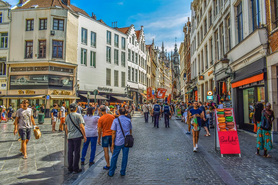 brussels, belgium, street
