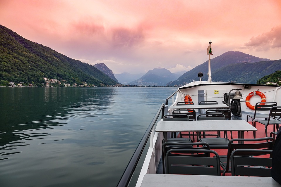 boat trip in lugano