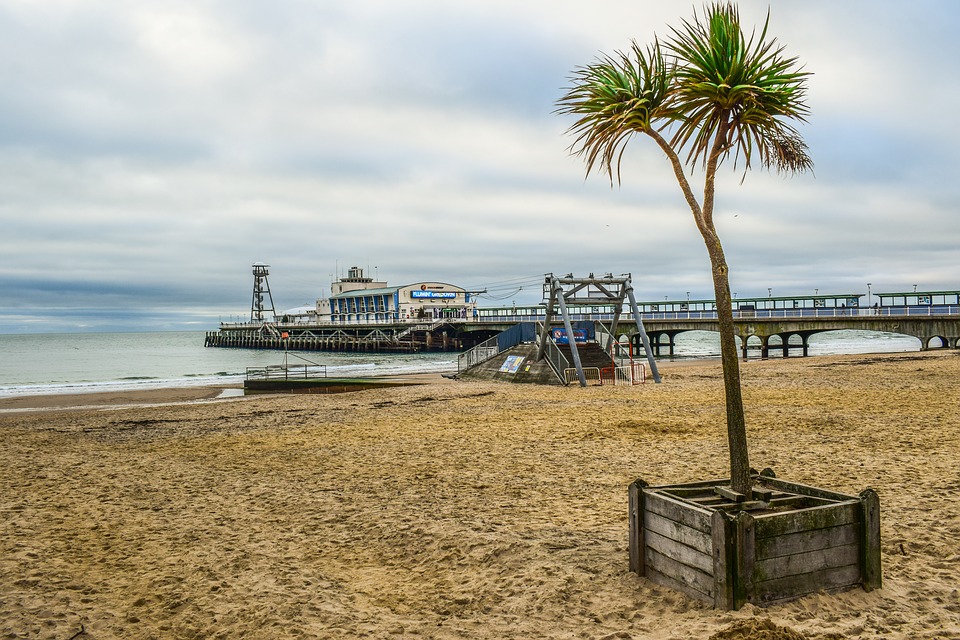 bournemouth, pier, beach