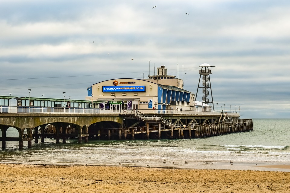 bournemouth, pier, beach