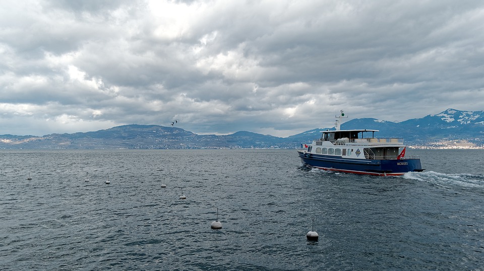 geneva, lake, boat