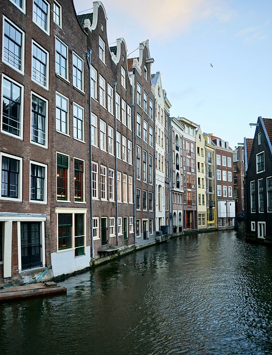 amsterdam, canal, channel