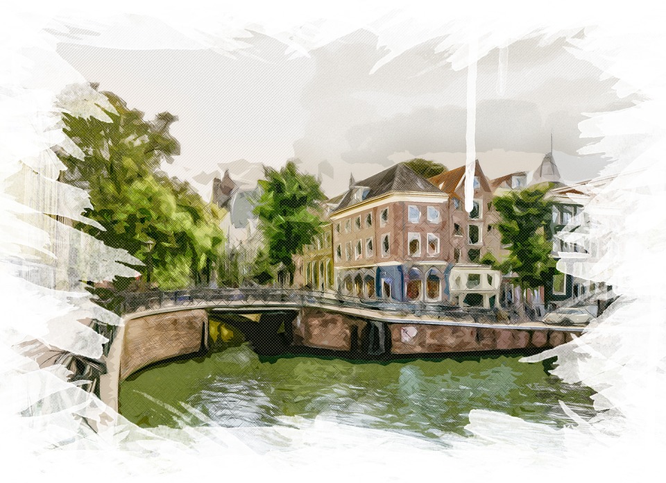 amsterdam, holland, canal