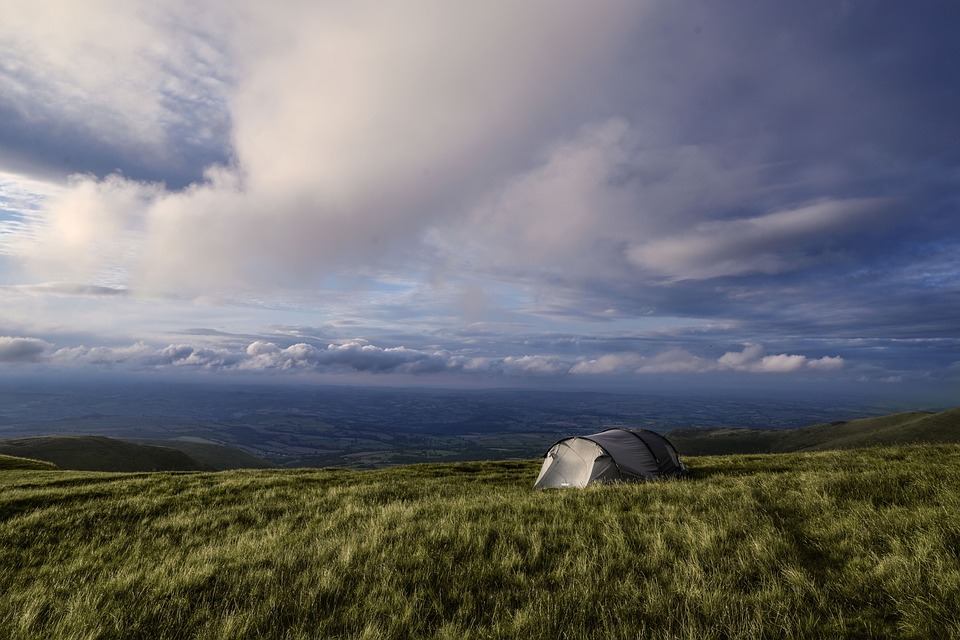 camping, wales, brecon beacons
