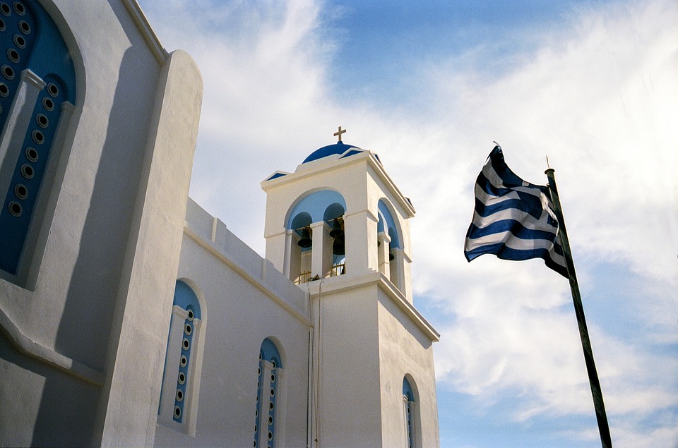 church, travel, greece