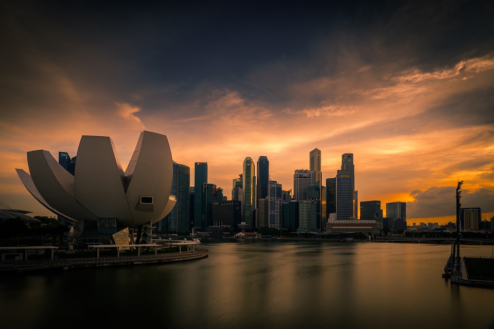 singapore, asia, skyline