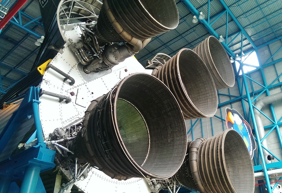 kennedy space center, nozzles, rocket